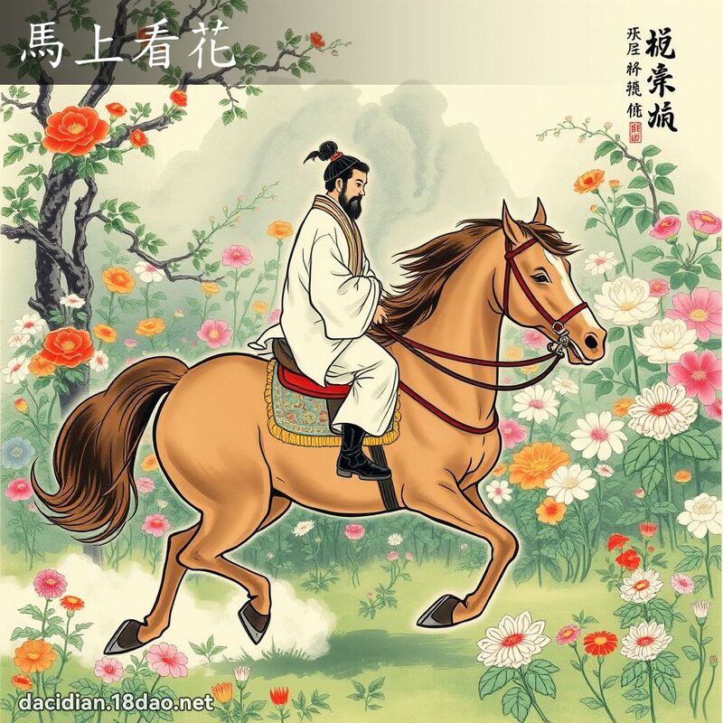 马上看花 配图