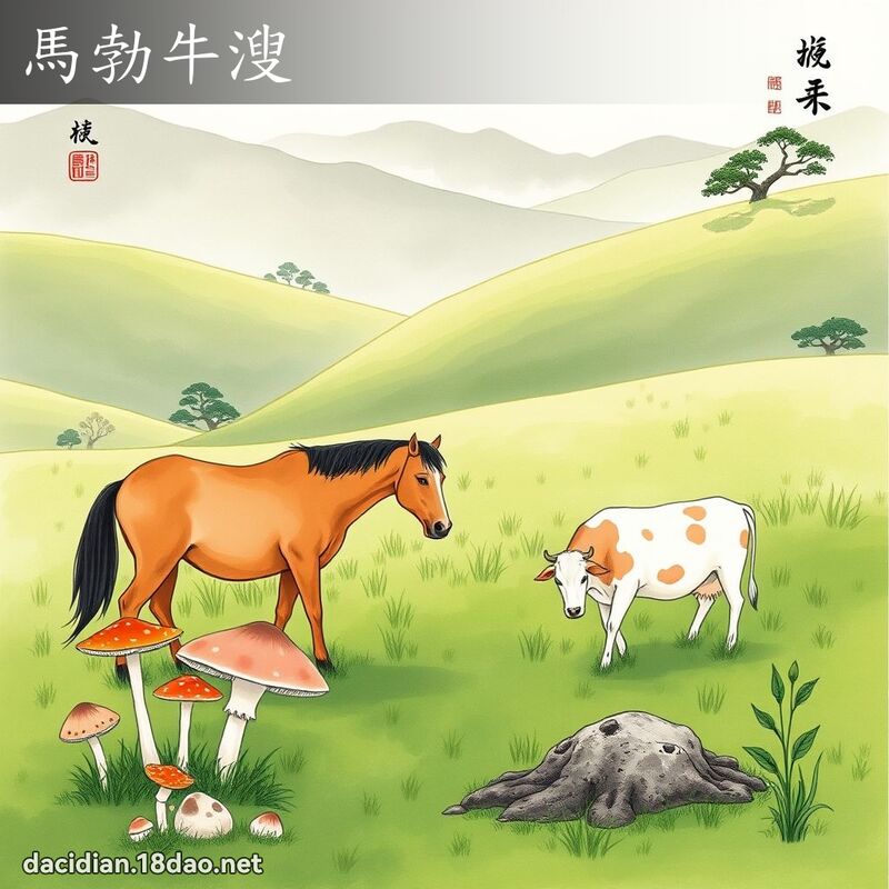 马勃牛溲 配图