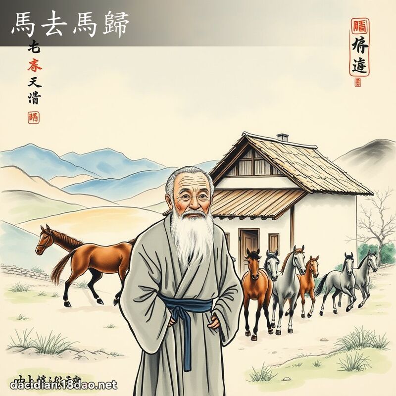 马去马归 配图