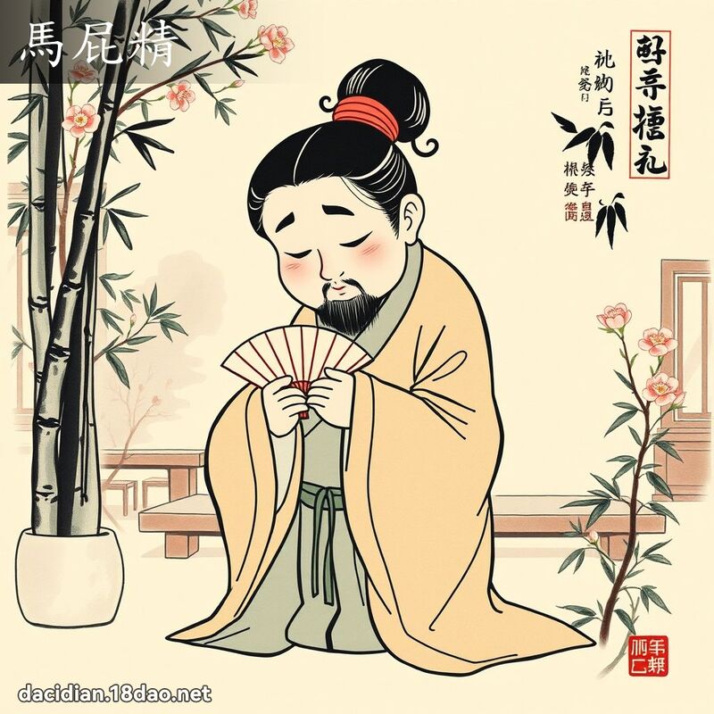 马屁精 配图