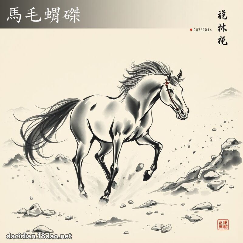 马毛蝟磔 配图