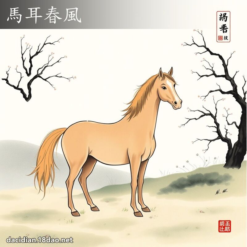 马耳春风 配图