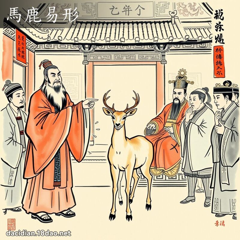 马鹿易形 配图