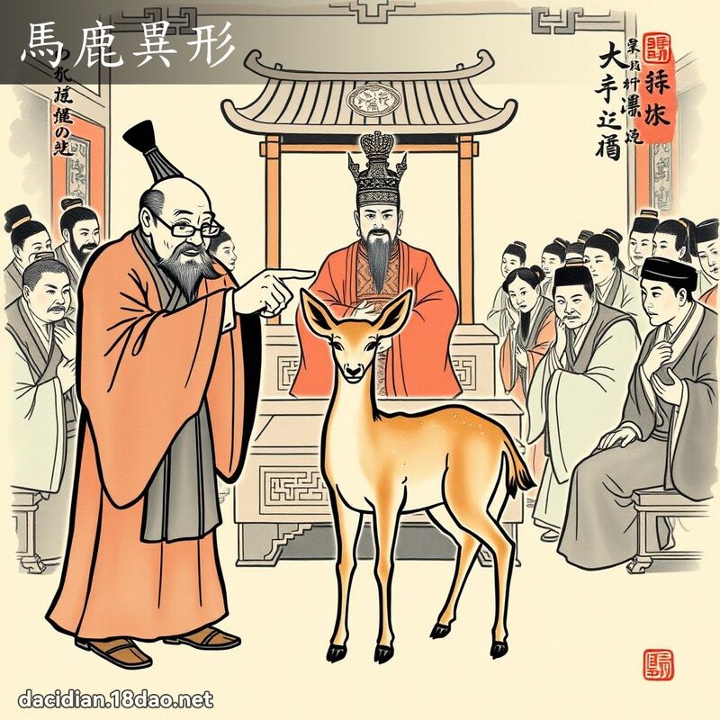 马鹿异形 配图