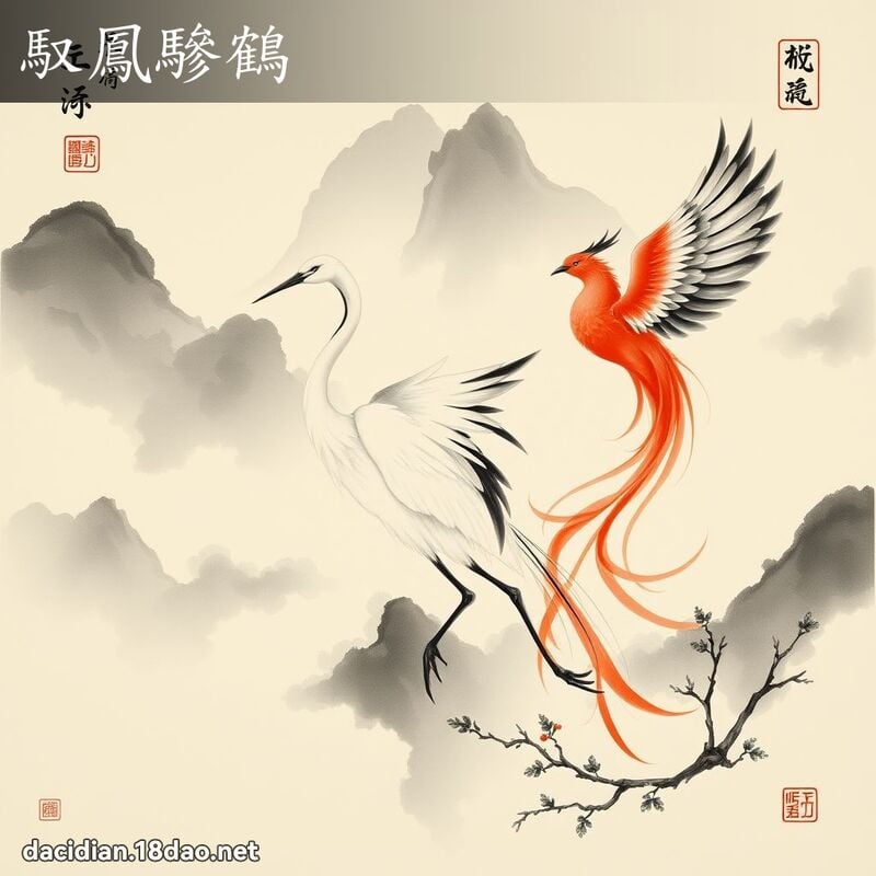 驭凤驂鹤 配图