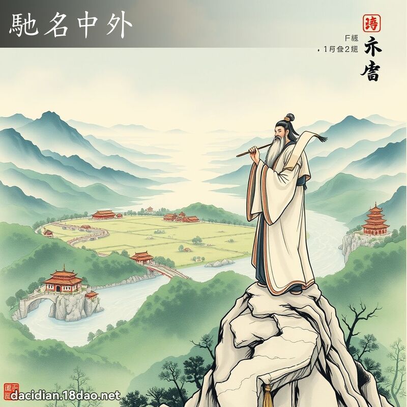 驰名中外 配图