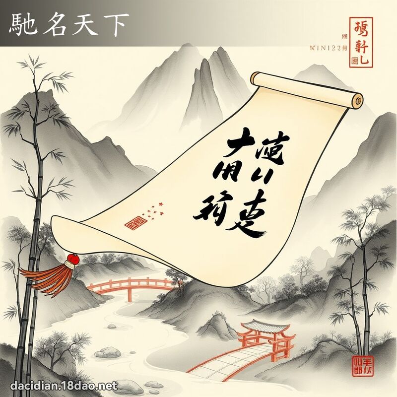 驰名天下 配图