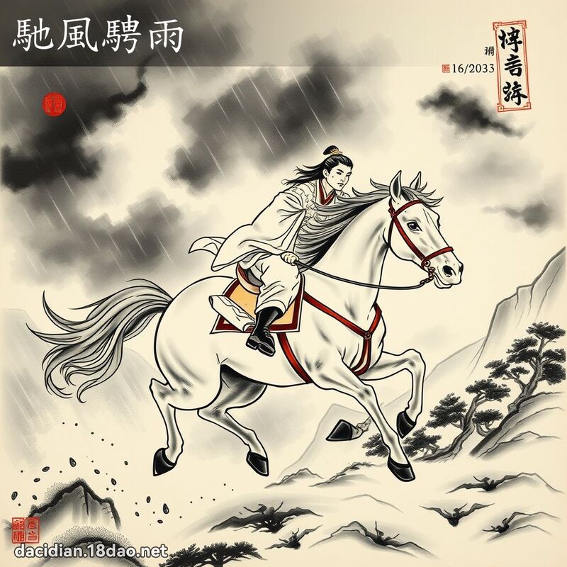 馳風騁雨 配图