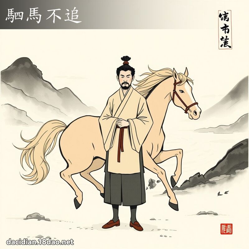 駟馬不追 配图