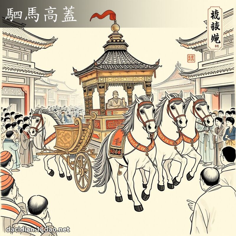 駟馬高蓋 配图