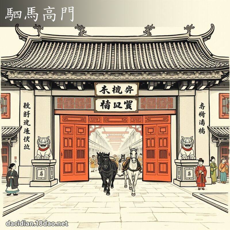 駟馬高門 配图