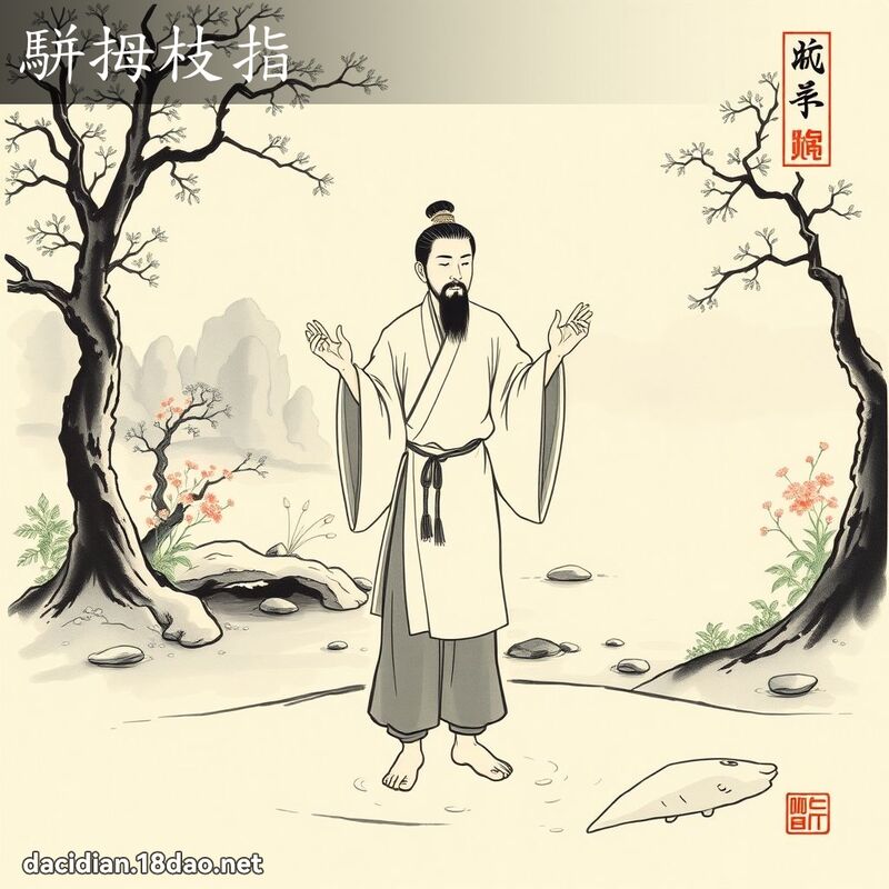 駢拇枝指 配图