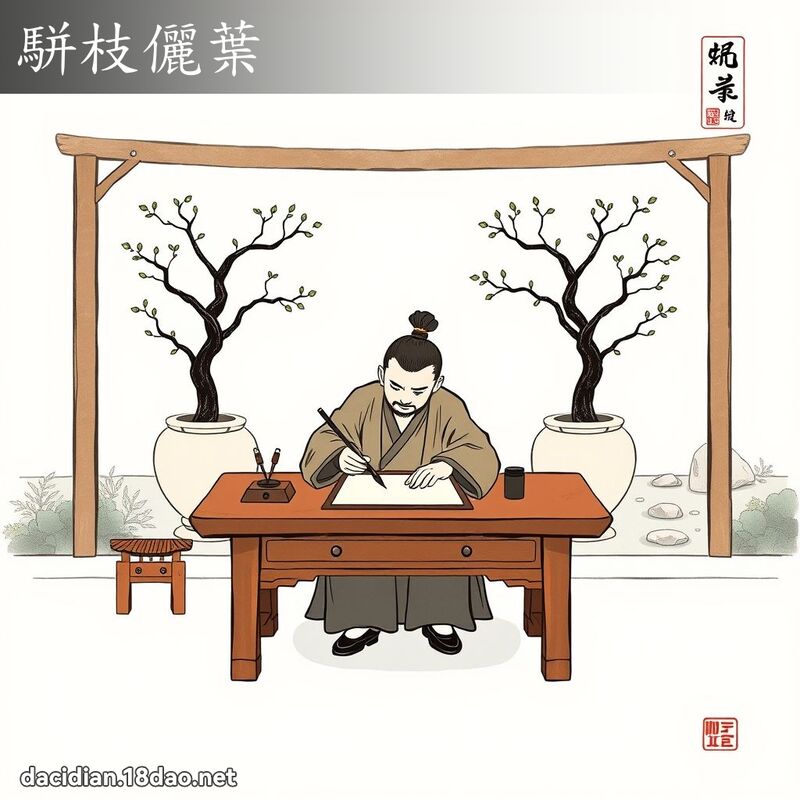 駢枝儷葉 配图