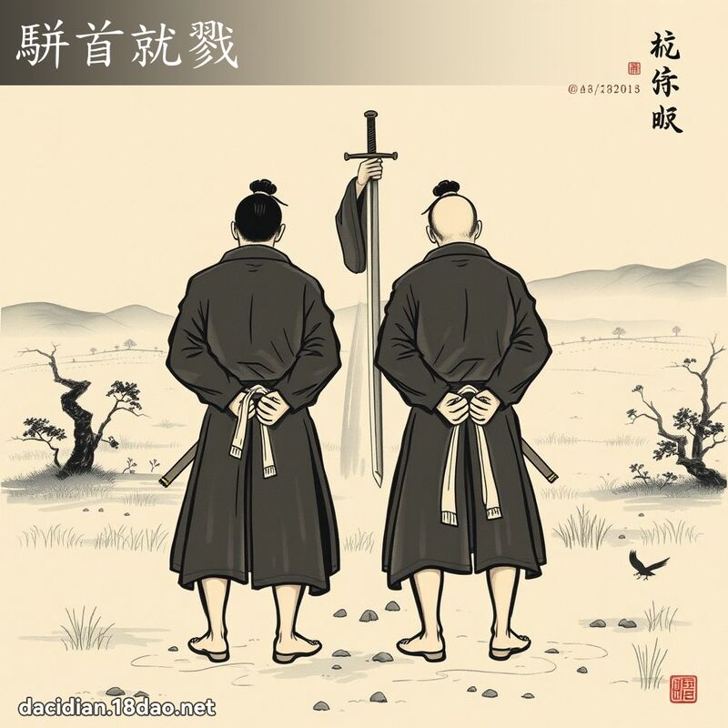駢首就戮 配图