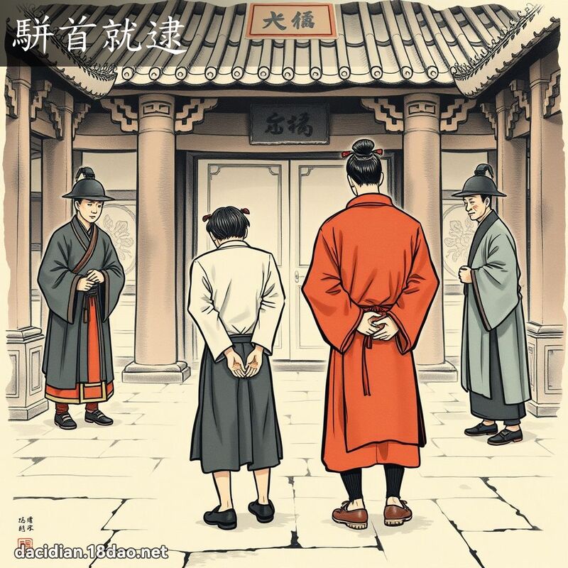 駢首就逮 配图