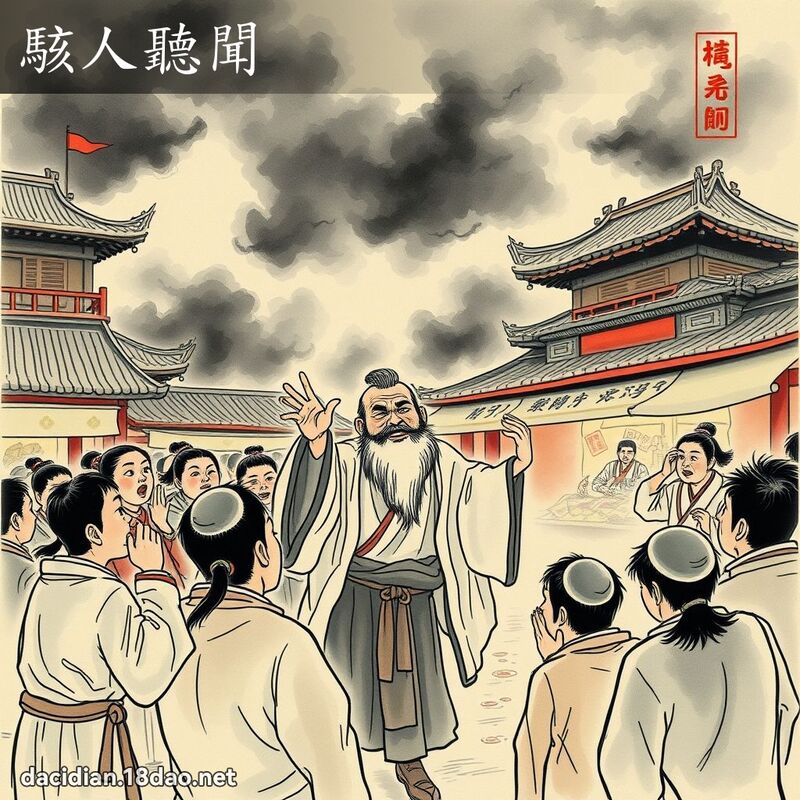 駭人聽聞 配图
