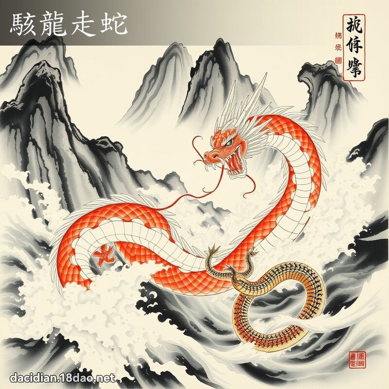 駭龍走蛇 配图