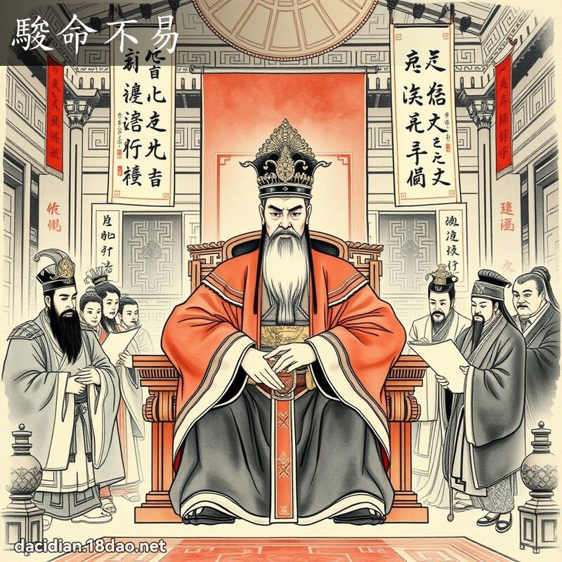 駿命不易 配图