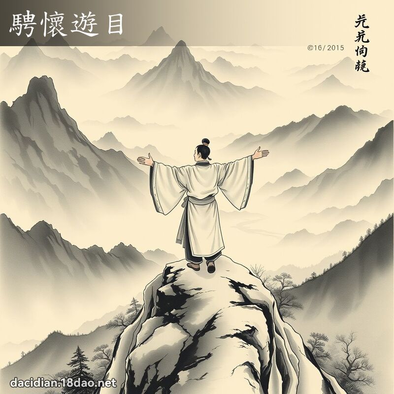 騁懷遊目 配图