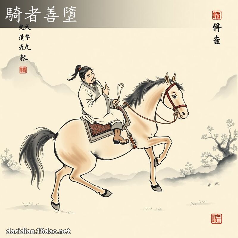 騎者善墮 配图