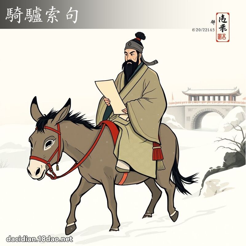 騎驢索句 配图