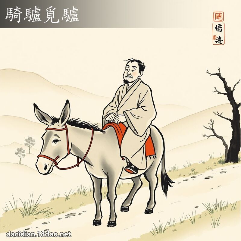 騎驢覓驢 配图