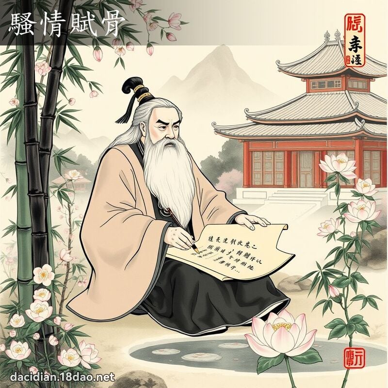 骚情赋骨 配图