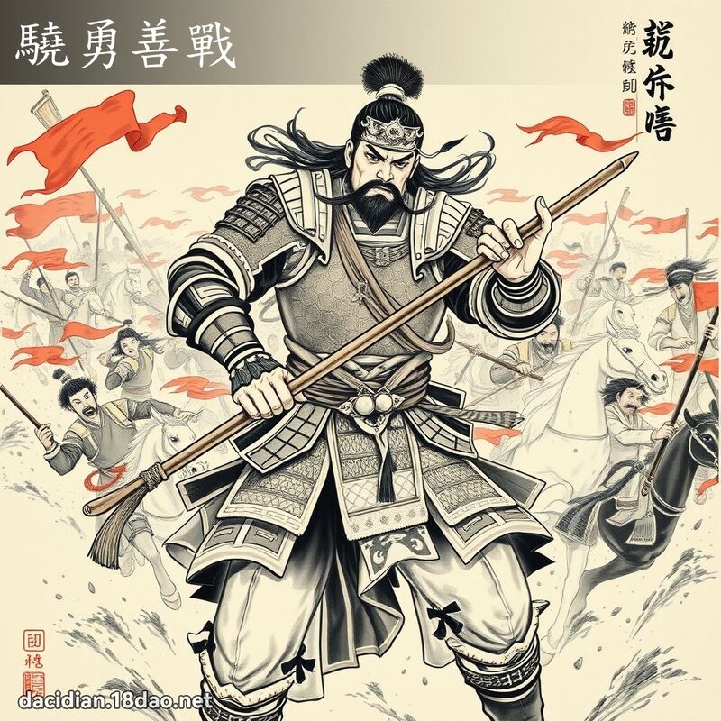 驍勇善战 配图