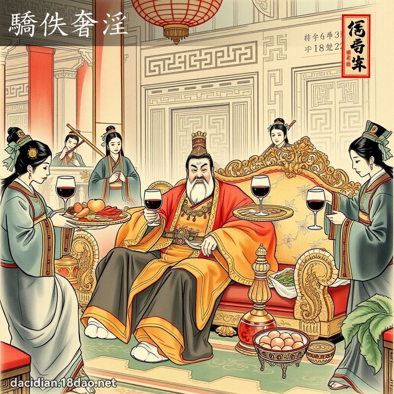骄佚奢淫 配图