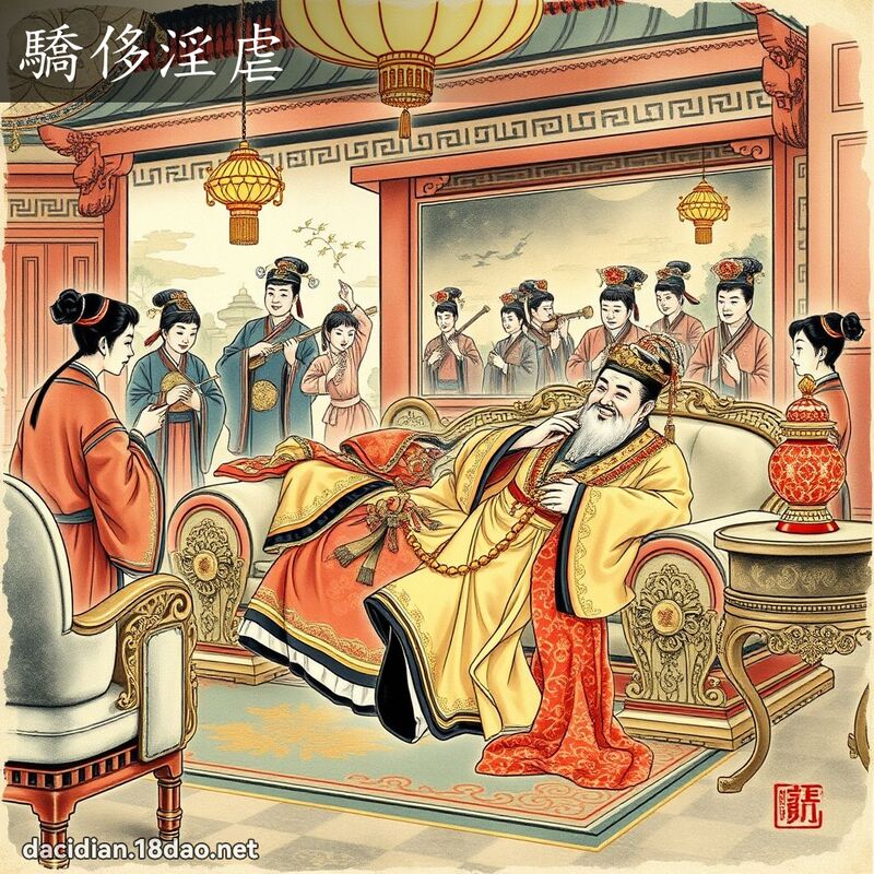 骄侈淫虐 配图