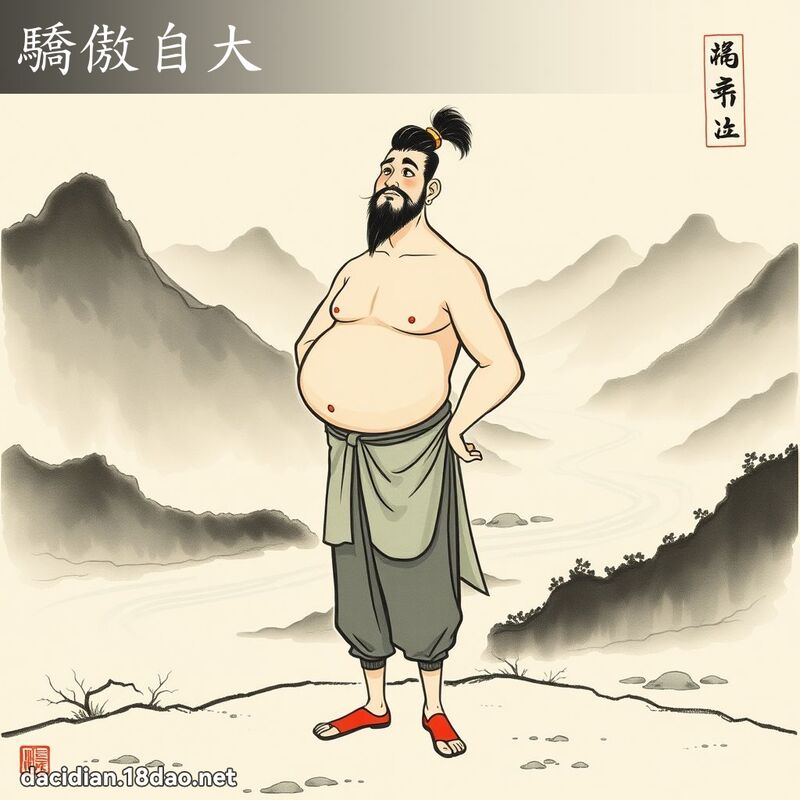 骄傲自大 配图