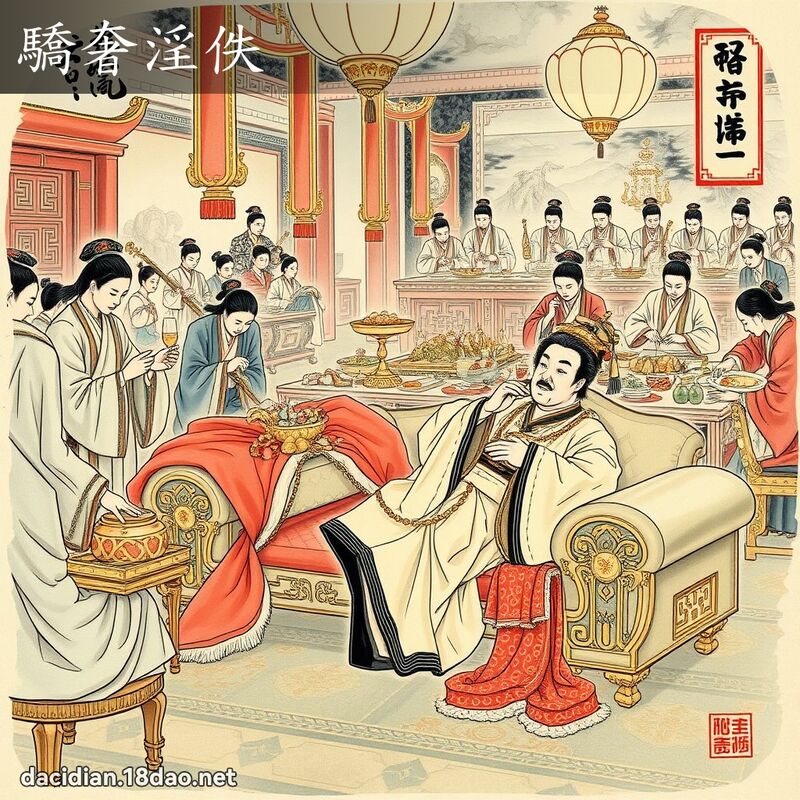 骄奢淫佚 配图
