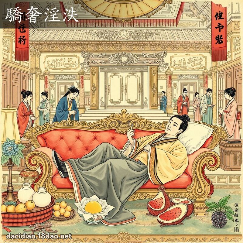 骄奢淫泆 配图