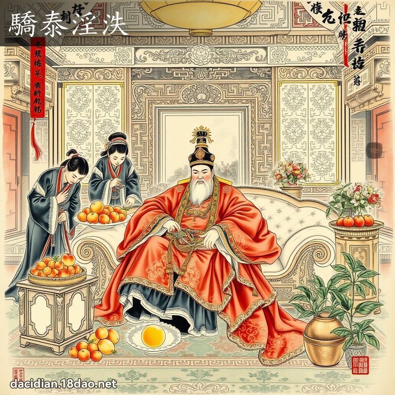 骄泰淫泆 配图