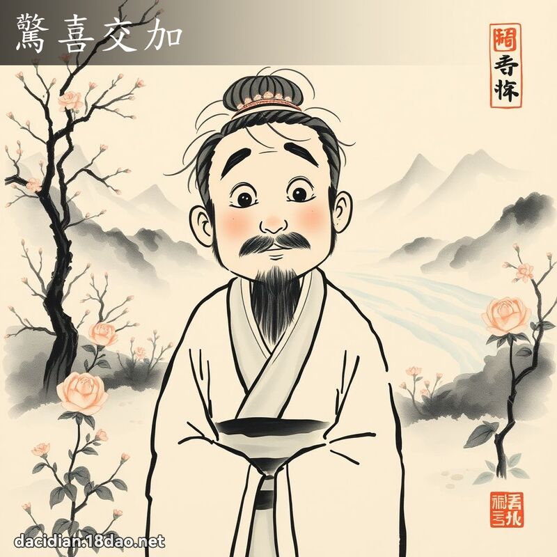 惊喜交加 配图