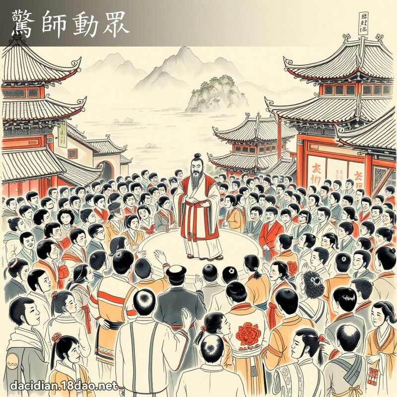 惊师动眾 配图