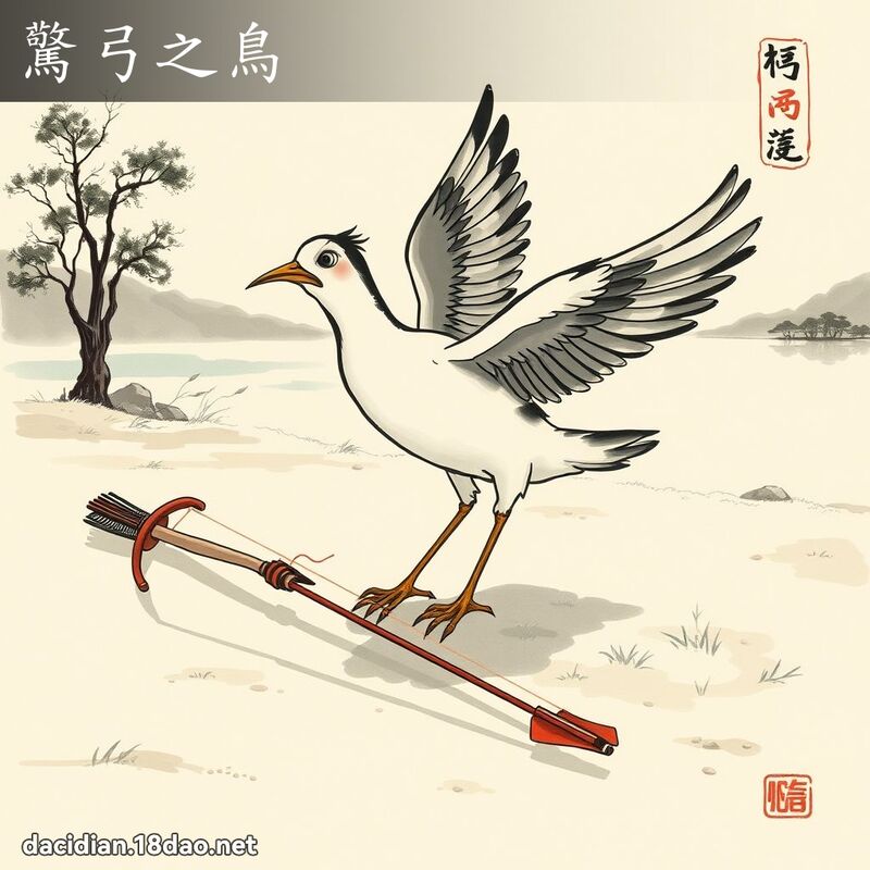 惊弓之鸟 配图