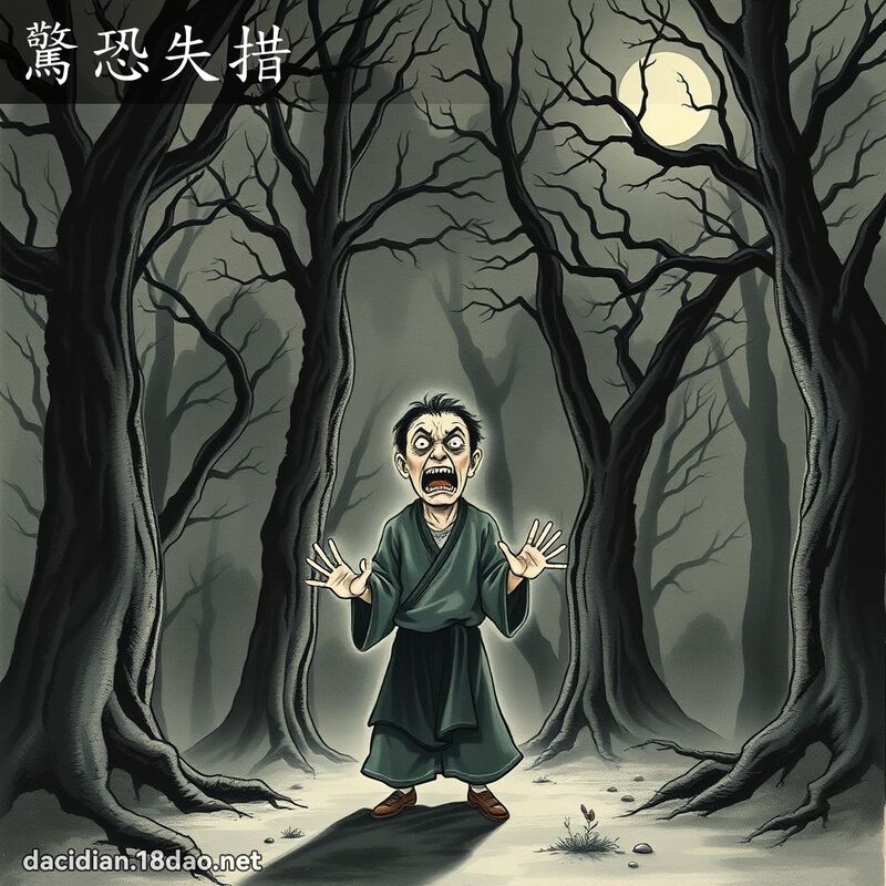 惊恐失措 配图