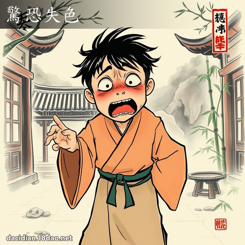 惊恐失色 配图
