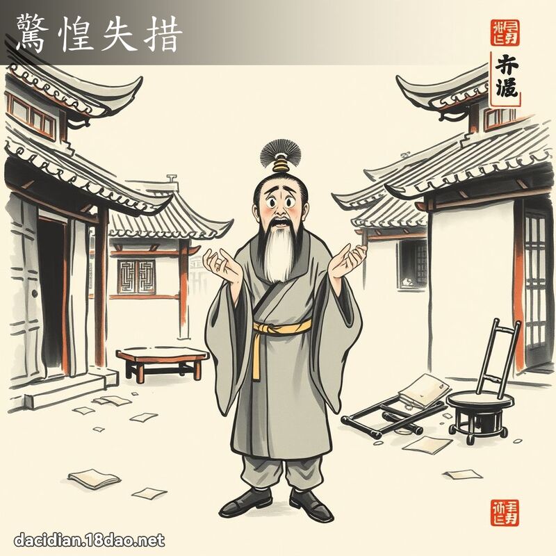 惊惶失措 配图
