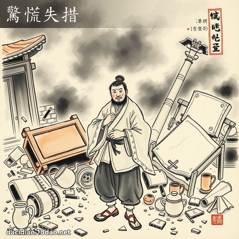 惊慌失措 配图