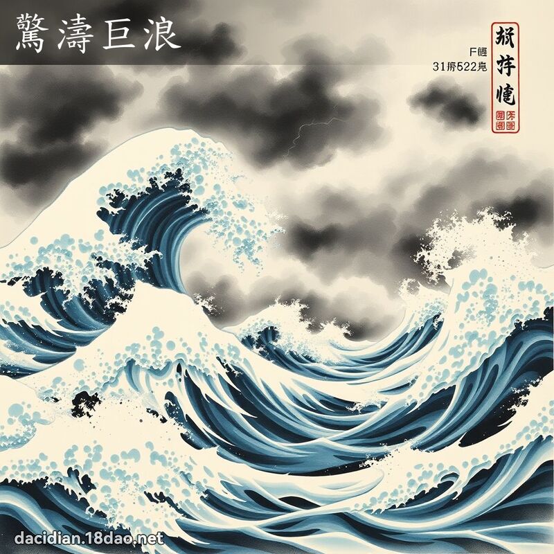 惊涛巨浪 配图