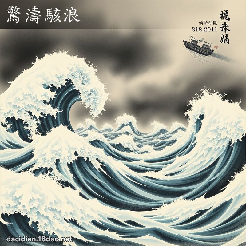 惊涛骇浪 配图