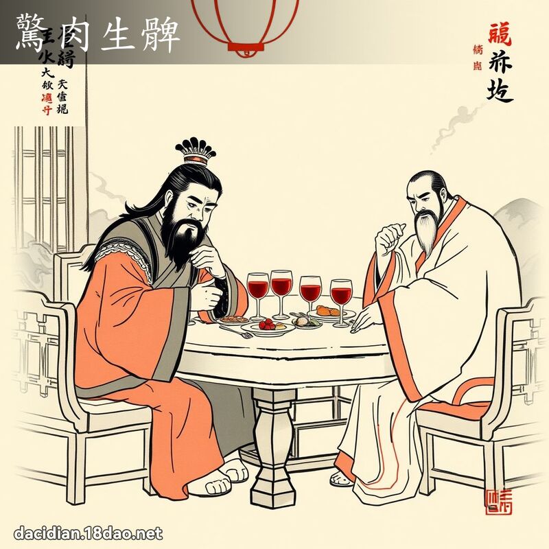 惊肉生髀 配图
