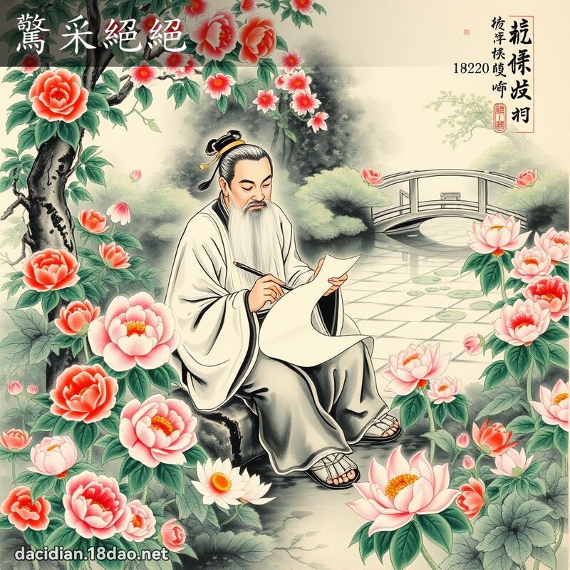 惊采绝绝 配图