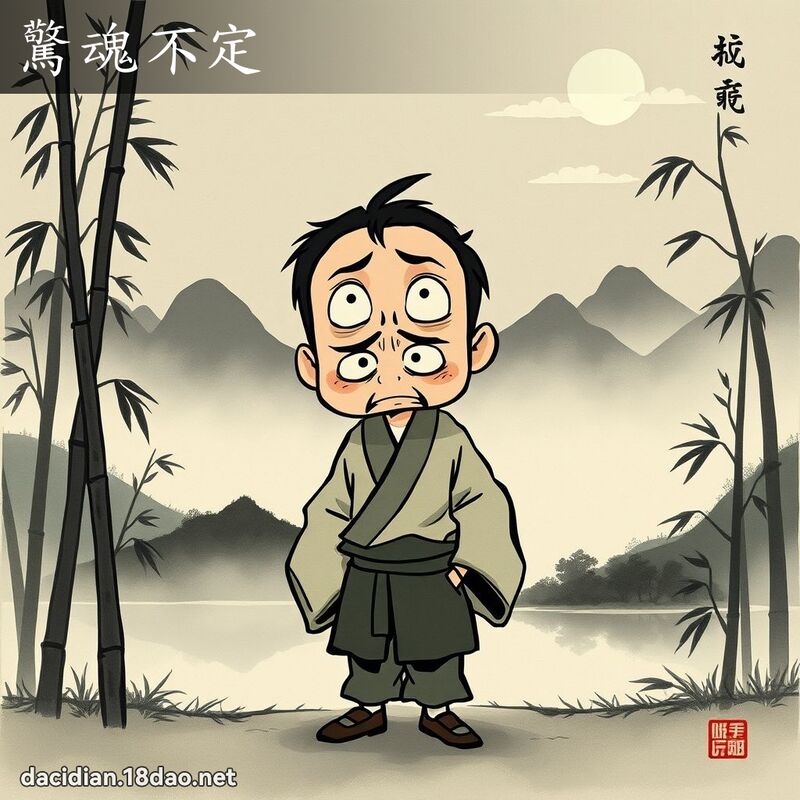 惊魂不定 配图