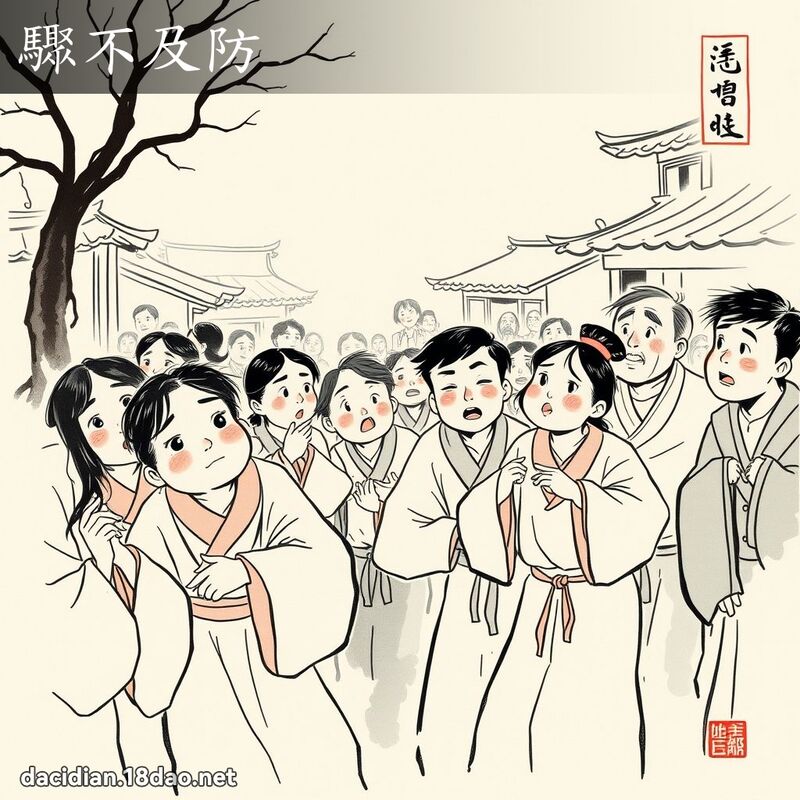 骤不及防 配图