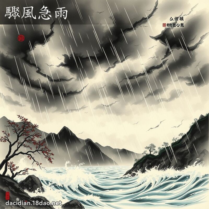 骤风急雨 配图