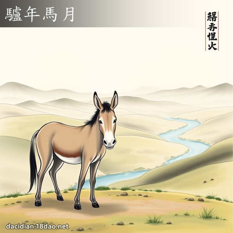 驴年马月 配图