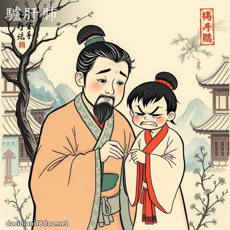 驴肝肺 配图